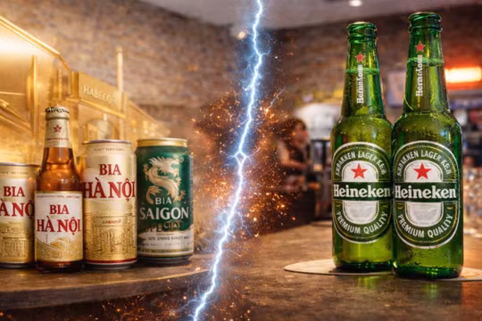 Sabeco và Habeco đổ cả núi tiền vào quảng cáo vẫn không đấu nổi Heineken