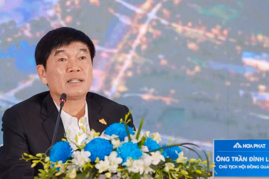 Hoà Phát lãi đột biến, ông Trần Đình Long nói gì với cổ đông?