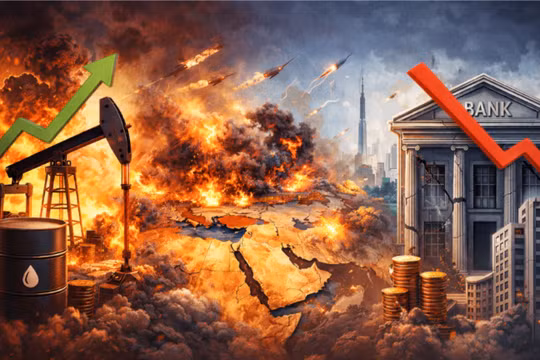 Cổ phiếu dầu khí sáng cửa, nhóm hàng không, ngân hàng có thể gặp khó do chiến sự Trung Đông