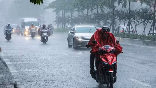 Dự báo thời tiết sáng 12/7: Bắc Bộ mưa rào và dông rải rác, nhiệt độ thấp nhất từ 24 - 27 độ C