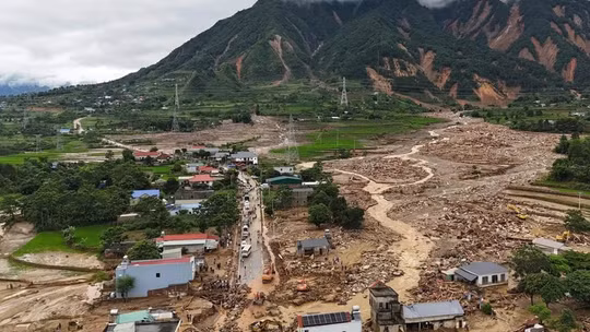 Cảnh báo nguy cơ lũ quét, sạt lở và sụt lún đất do mưa lũ tại các tỉnh miền núi phía Bắc