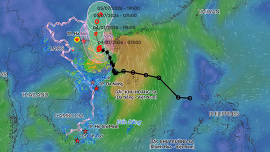 Tin khẩn: Bão số 1 Maysak cách Bạch Long Vĩ 110km, đổ bộ vùng biển Quảng Ninh tối nay 4/7