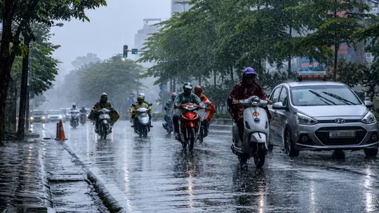 Dự báo thời tiết sáng 10/7: Hà Nội xuất hiện mưa rào và dông, nhiệt độ thấp nhất 25 - 27 độ C