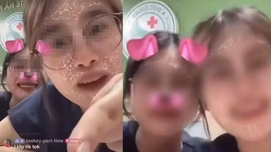Bệnh viện Đa khoa Đức Giang lên tiếng về clip 2 nữ sinh thực tập có phát ngôn gây phản cảm 