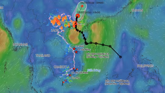 Tin cuối cùng về bão số 1: Maysak đã suy yếu thành áp thấp nhiệt đới