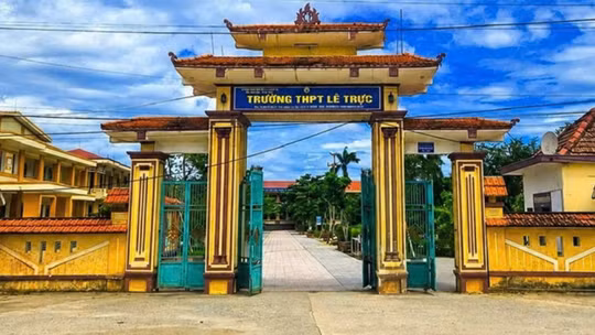 Vụ gian lận thi tốt nghiệp ở Quảng Trị: Hủy kết quả thi của 5 thí sinh tại Trường THPT Lê Trực