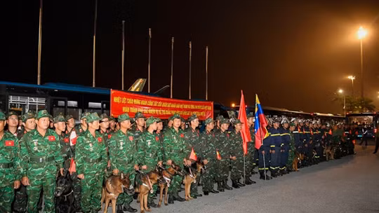 Đoàn cứu trợ Việt Nam kết thúc hoạt động tham gia khắc phục hậu quả động đất tại Venezuela