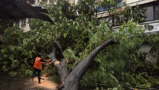 Giông bão dữ dội càn quét Hồ Bắc (Trung Quốc), khiến ít nhất 8 người thiệt mạng 