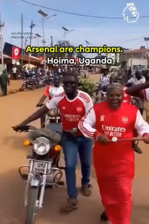 Fan Arsenal khắp thế giới đổ ra đường ăn mừng ngôi vô địch