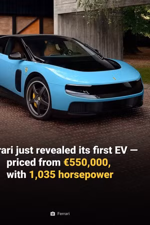 Ferrari ra mắt siêu xe điện đầu tiên với thiết kế đẳng cấp, giá khủng