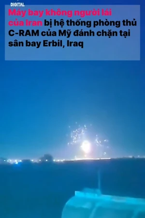 Máy bay không người lái của Iran bị Mỹ bắn hạ tại Iraq