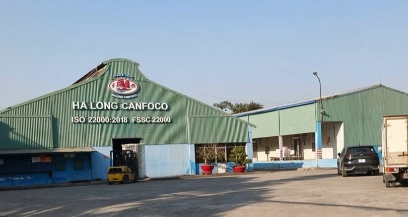 Công ty CP đồ hộp Hạ Long. Ảnh: Báo Bảo vệ Pháp luật.
