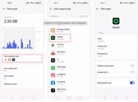 Hạn chế việc ứng dụng sử dụng dữ liệu mạng di động (Ảnh: Android Authority)