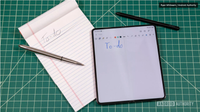 Bút S Pen trên Galaxy Z Fold 5 (Ảnh: Android Authority)