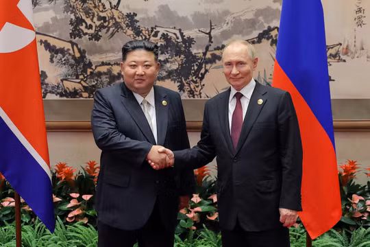 Ông Kim Jong-un gửi thông điệp tới ông Putin, khẳng định quan hệ Nga-Triều ngày càng sâu sắc