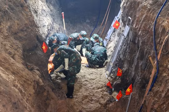 Tìm thấy thêm hài cốt tại Công viên Lê Thị Riêng, bước đầu xác định là liệt sĩ Huỳnh Văn Quên