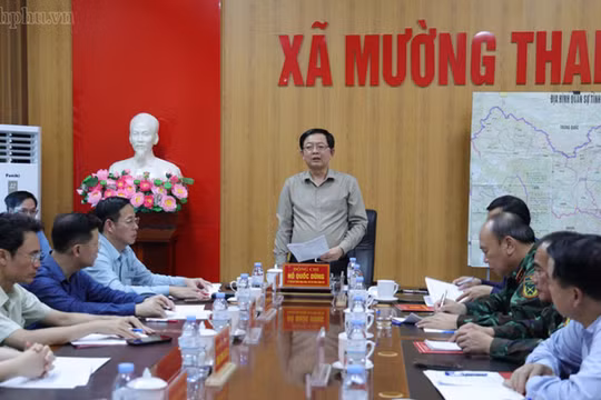 Phó Thủ tướng: Hoàn thành nhà tái định cư cho người dân vùng lũ Lai Châu trước Quốc khánh 2/9