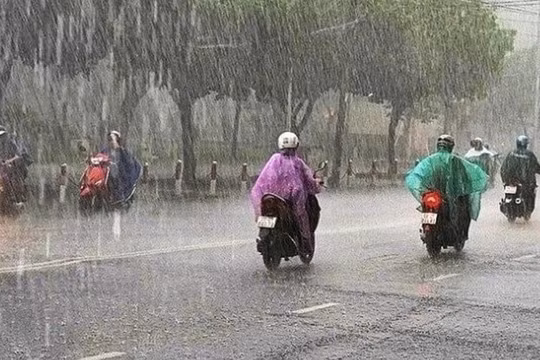 Bắc Bộ và Bắc Trung Bộ sắp bước vào đợt mưa lớn, cảnh báo nhiều hiện tượng thời tiết cực đoan