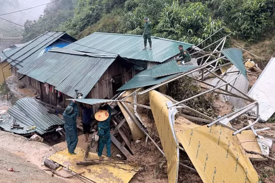Sẵn sàng lực lượng, phương tiện ứng phó với mưa lớn, lũ lụt và sạt lở đất tại khu vực Bắc Bộ