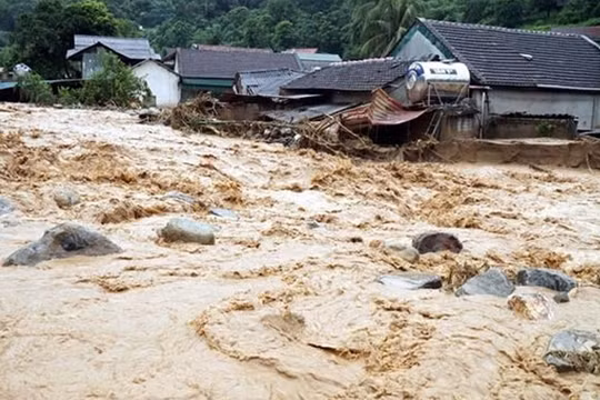 Cảnh báo lũ quét và sạt lở cực kỳ nguy hiểm đe dọa Cao Bằng, Lạng Sơn