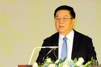 Ông Nguyễn Trọng Nghĩa - Bí thư Trung ương Đảng, Trưởng Ban Tuyên giáo Trung ương phát biểu chỉ đạo tại Hội nghị.