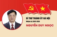 Infographic: Chân dung tân Bí thư Thành ủy Hà Nội Nguyễn Duy Ngọc
