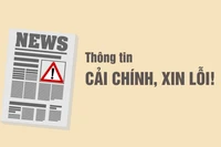 Thông tin cải chính, xin lỗi