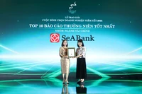 SeABank được vinh danh Top 10 Báo cáo thường niên tốt nhất
