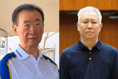 Cùng rơi vào khủng hoảng nợ nhưng tỷ phú Vương Kiện Lâm (Chủ tịch Wanda) vẫn tiếp tục kinh doanh, còn Hứa Gia Ấn thì vào tù. Ảnh: Sohu.