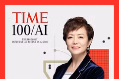 Lý Kha được tạp chí Time chọn vào Top 110 nhân vật có ảnh hưởng nhất trong lĩnh vực AI năm 2026. Ảnh: Sohu.