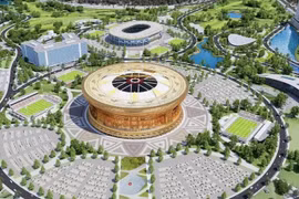 Phối cảnh khu đô thị thể thao Olympic