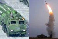 Hệ thống phòng không tầm xa Pyongae-6 của Triều Tiên. Ảnh: MW.