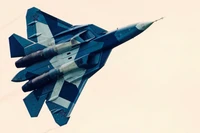 Máy bay chiến đấu thế hệ thứ 5 Su-57 của Nga. Ảnh: MW.