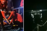 Tàu M/V Trisha Kerstin 3 chở 342 hành khách đang trên đường từ thành phố Zamboanga đến đảo Jolo thì bị chìm vào ngày 26/1. Ảnh: CNA.