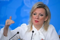 Người phát ngôn Bộ Ngoại giao Nga Maria Zakharova. Ảnh: Sputnik.