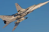 Máy bay ném bom Tu-22M3 được trang bị tên lửa Kh-22. Ảnh: MW.