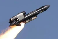 Vụ phóng tên lửa hành trình Flamingo của Ukraine. Ảnh: MW.