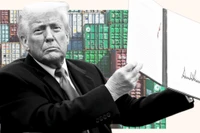 Ông Trump đã ký một loạt các thỏa thuận được gọi là "thuế quan có đi có lại", áp đặt thuế đối với hầu hết các quốc gia xuất khẩu hàng hóa sang Mỹ nhiều hơn nhập khẩu. Ảnh: FT.