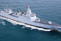 Các tên lửa đạn đạo chống hạm DF-21D, YJ-21 phóng từ máy bay, DF-26 và YJ-21 phóng từ tàu chiến. Ảnh: MW.