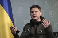 Ông Mikhail Podoliak, cố vấn cấp cao của Tổng thống Ukraine Volodymyr Zelensky. Ảnh: Getty.