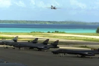 Căn cứ Diego Garcia ở quần đảo Chagos. Ảnh: Getty.