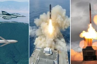 Các vụ phóng tên lửa JASSM, Tomahawk và THAAD của Mỹ. Ảnh: MW.