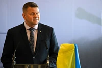 Đại sứ Ukraine tại Anh, ông Valery Zaluzhny, trong bức ảnh chụp tại Bovington, Dorset, Anh, ngày 3/4. Ảnh: Getty.