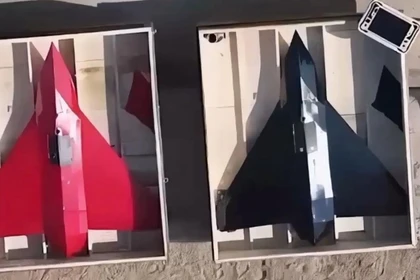 Iran triển khai Hadid-110, mẫu máy bay không người lái nhanh nhất có khả năng tránh radar. Ảnh: IE.