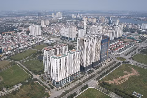 Giá chung cư Hà Nội hạ nhiệt, người mua vẫn dè dặt. Ảnh: H.T. 