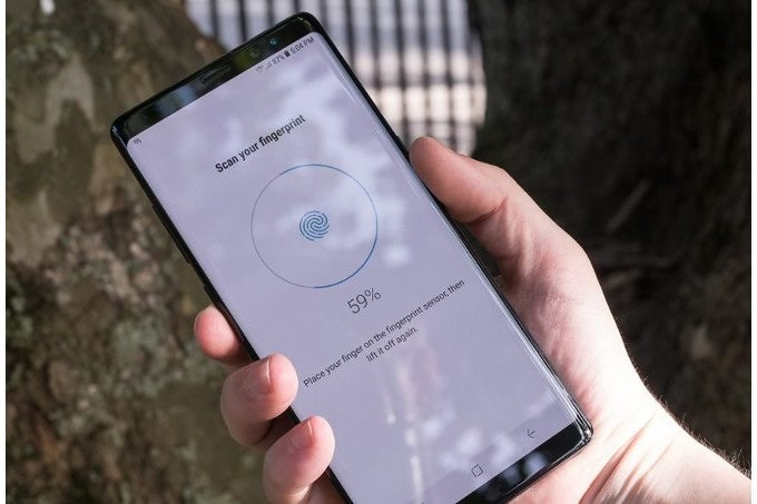Galaxy Note 9 sẽ có cảm biến vân tay trong màn hình? - Ảnh 1