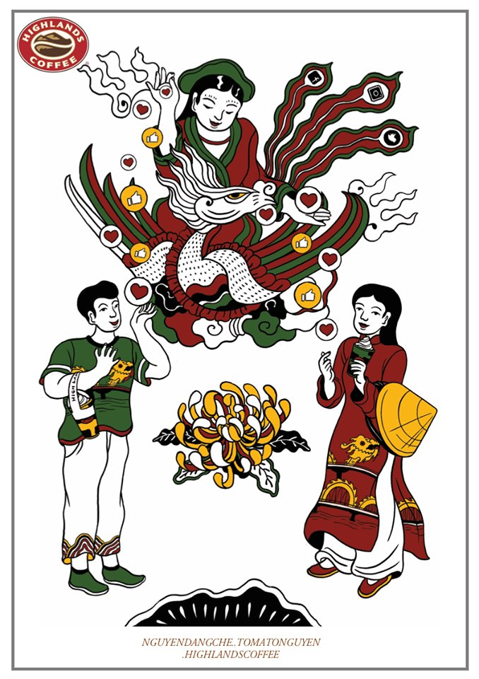 Tranh Đông Hồ thời @ gây xôn xao - Ảnh 2