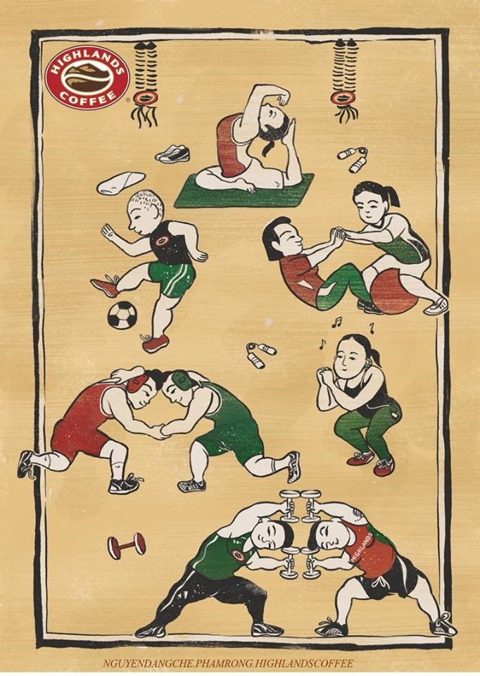 Tranh Đông Hồ thời @ gây xôn xao - Ảnh 3