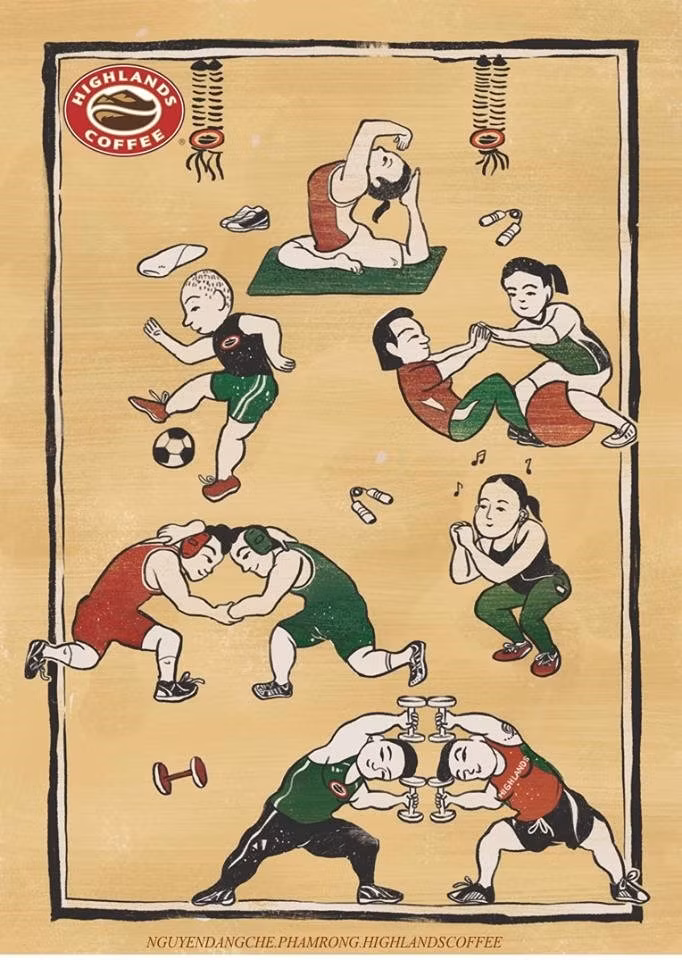 Tranh Đông Hồ thời @ gây xôn xao - Ảnh 3