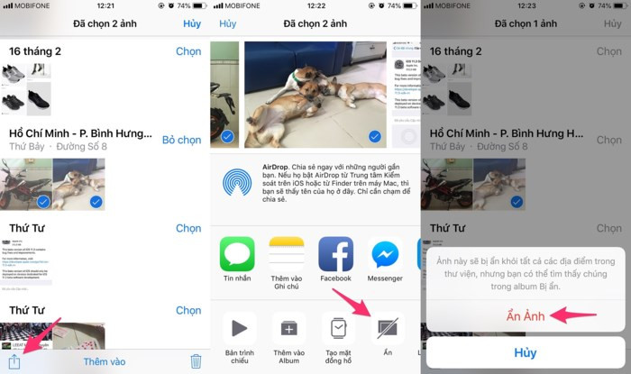 2 cách ẩn hình ảnh và video riêng tư trên iPhone - Ảnh 2